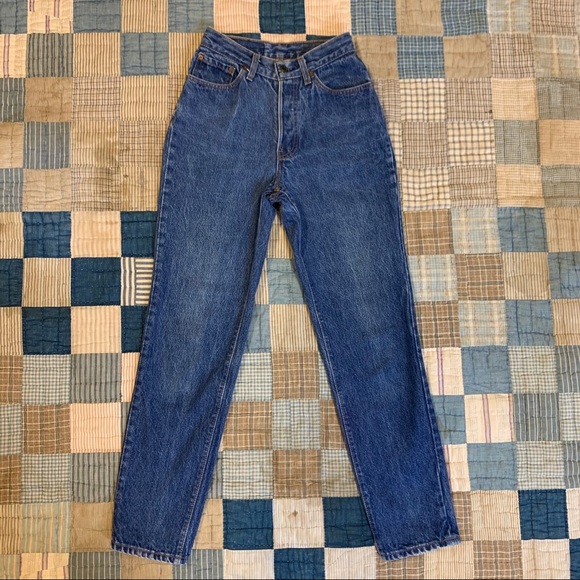 Vintage Levi’s 501 High Rise Straight Leg Jeans - Picture 1 of 8